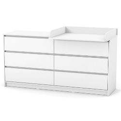 Comodă pentru cameră copii Rian White 1750